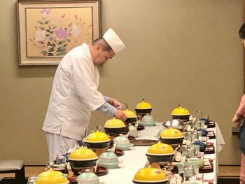 調理長、料理チェック