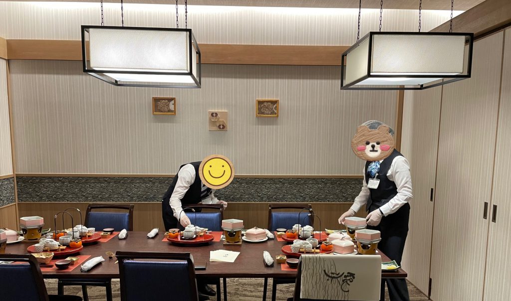 夕食準備